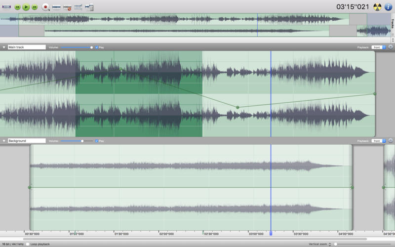 Amadeus Pro 2.4.2 for Mac 破解版 支持MP3的多轨录音机/编辑器