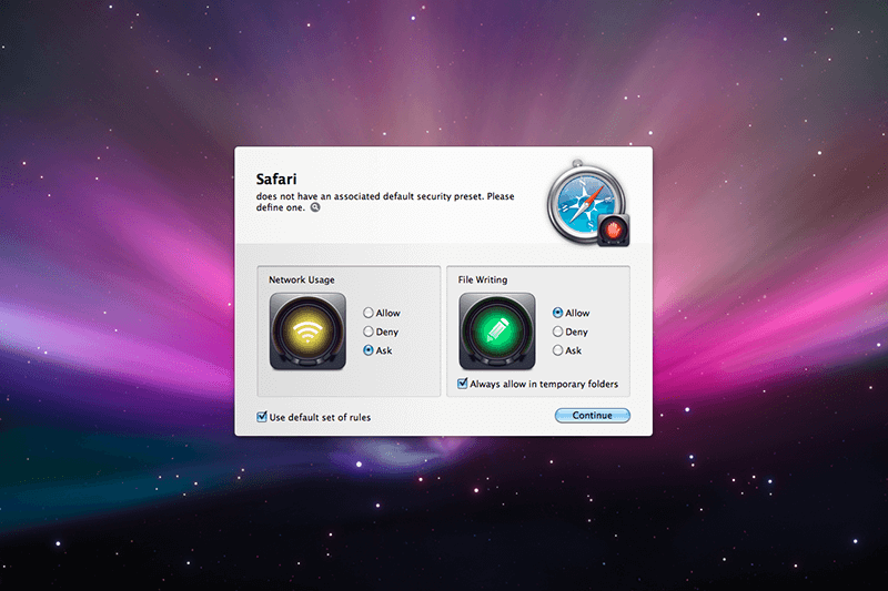 Hands Off! 3.2.2 for Mac 破解版 监控和控制对网络和磁盘的应用访问