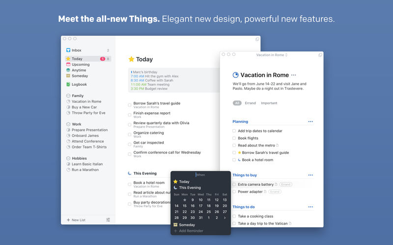 Things 3.1.4 for Mac 破解版  优雅的个人任务管理
