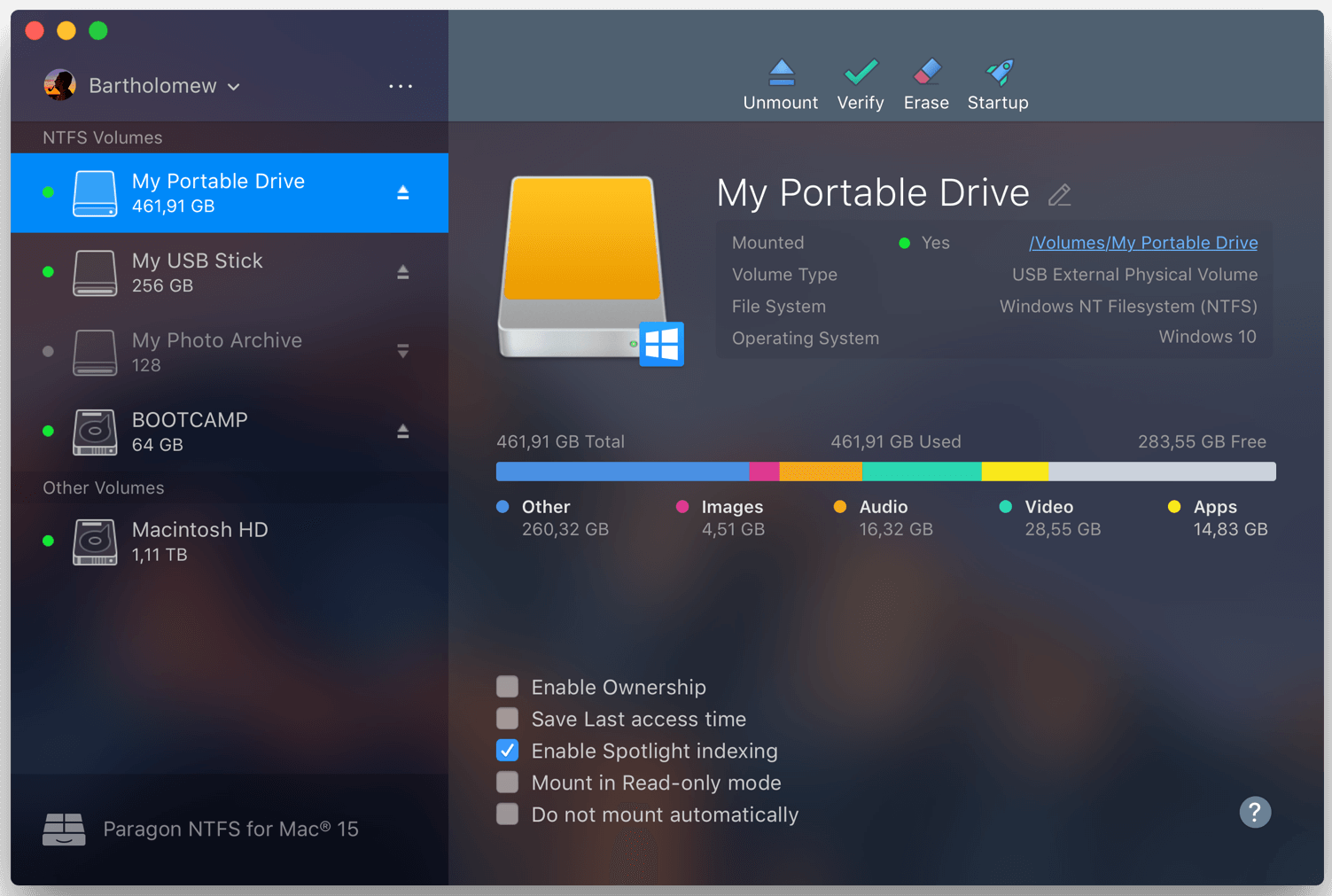 Paragon NTFS for Mac 15.5.106 破解版