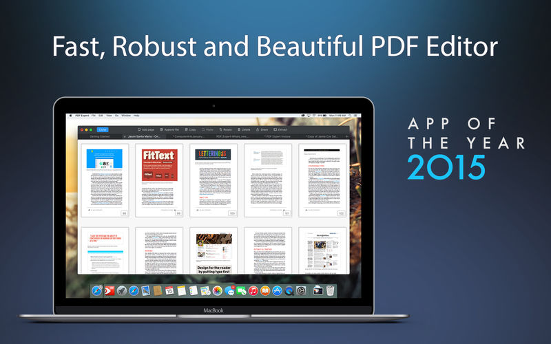 PDF Expert 2.4.5 for Mac 破解版 阅读,注释,填写和签署PDF文档