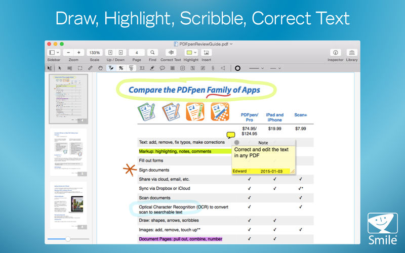 PDFpenPro 9.2 for Mac 破解版 用于HTML转换的高级PDF工具包